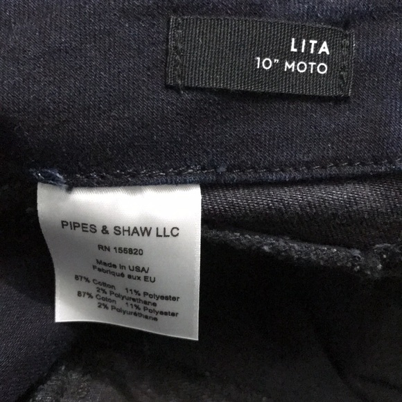 VERONICA BEARD Dark Indigo Lace-up Front Stretch Denim Size 25 - Picture 13 of 15